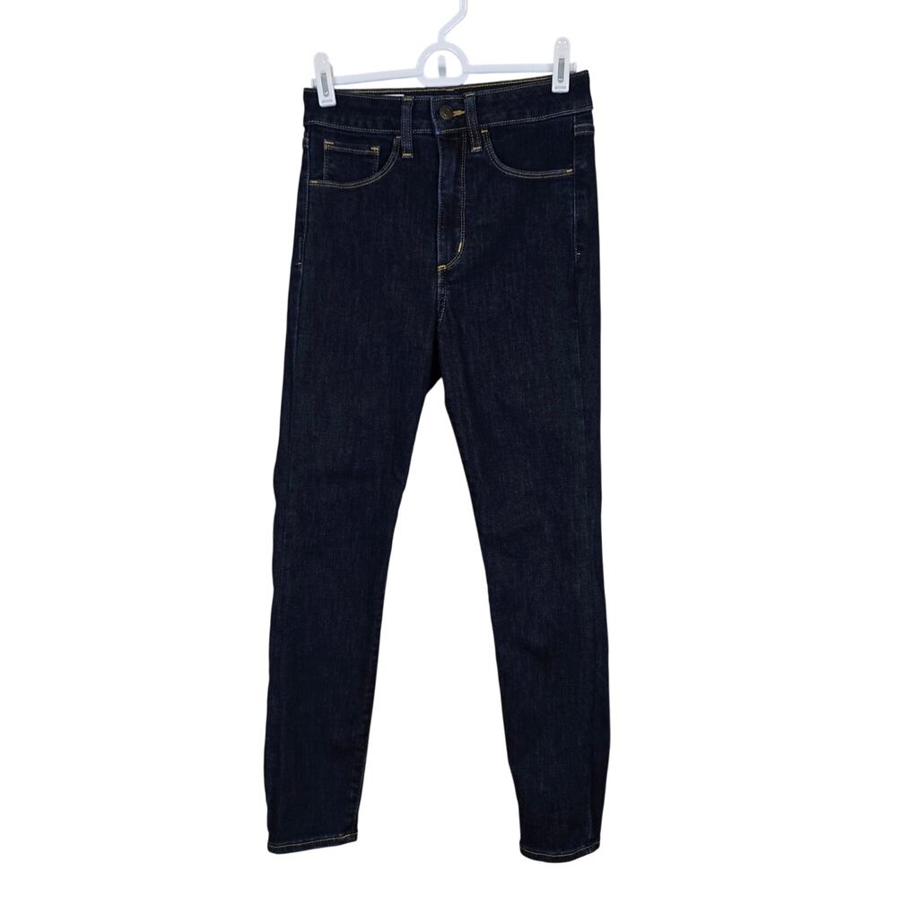 Women's Gap Darkwash Denim Universal Jegging Sky High Jeans | Size 26/2 Petite